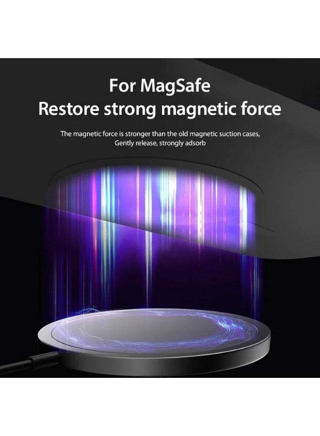 for Samsung Galaxy S25 Ultra Case MagSafe Compatible Military Grade Shockproof Magnetic Cover - Slim Thin Silky Liquid Silicone Full Protection Phone Case - Image 4